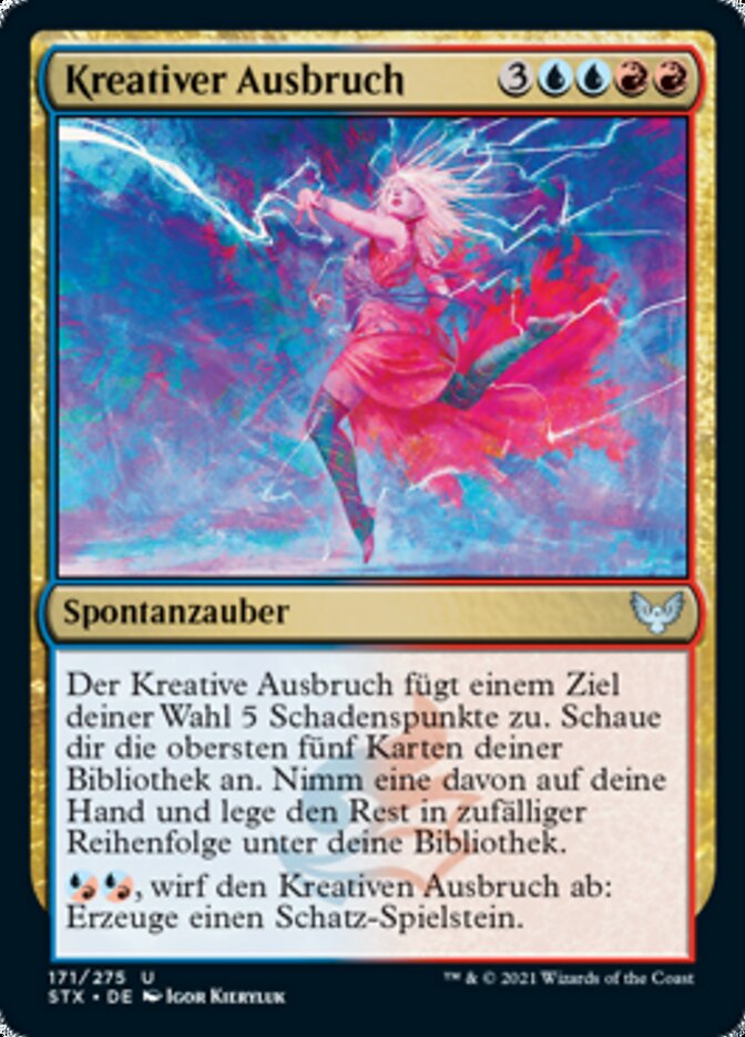 Kreativer Ausbruch