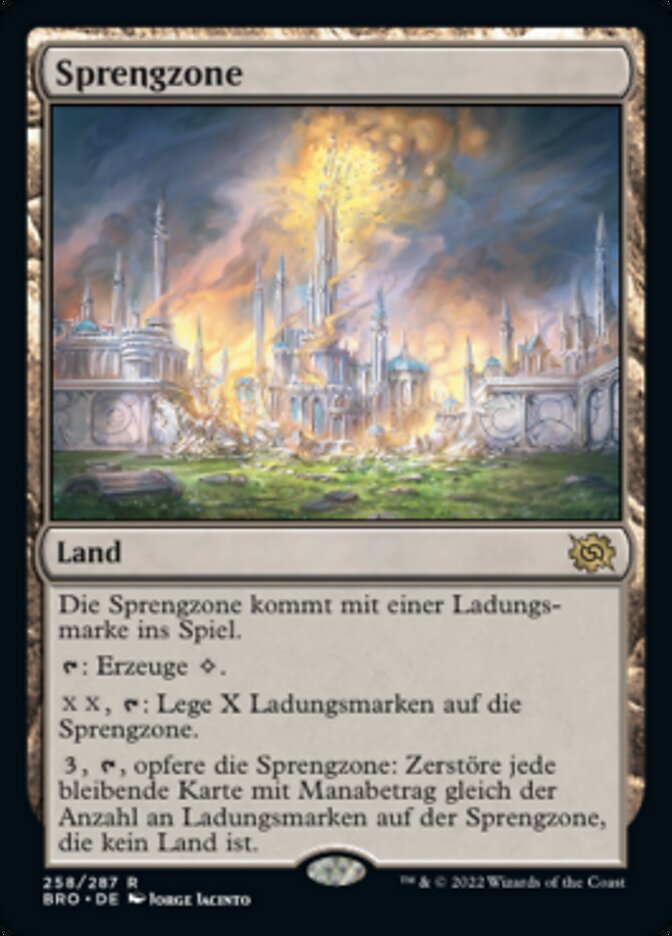 Sprengzone