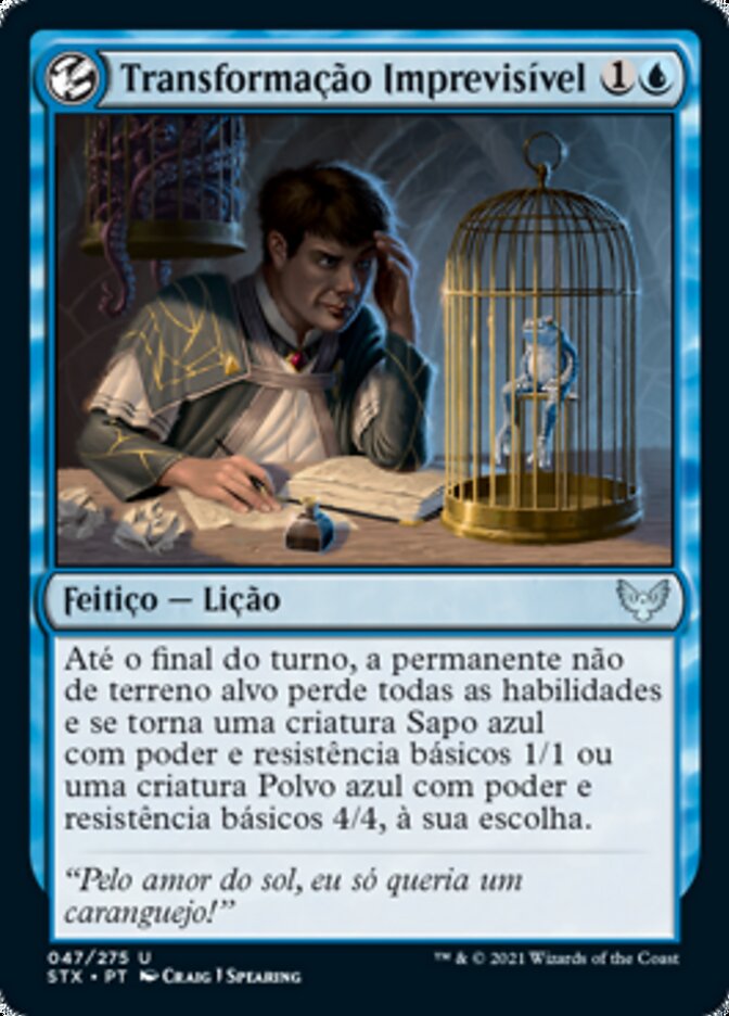 Transformação Imprevisível