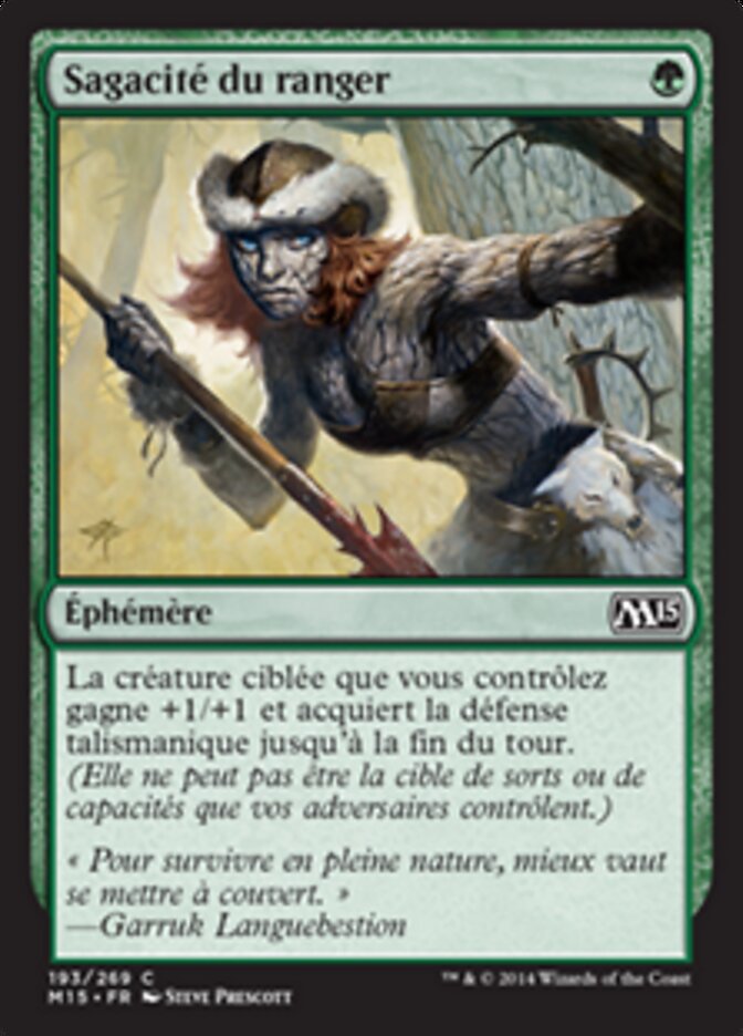 Sagacité du ranger