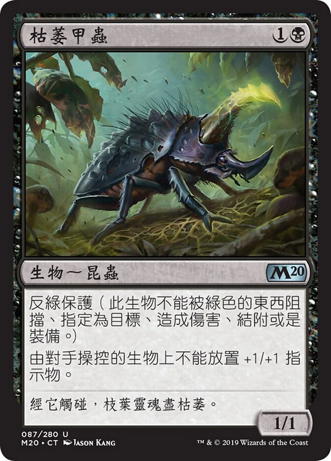 枯萎甲蟲