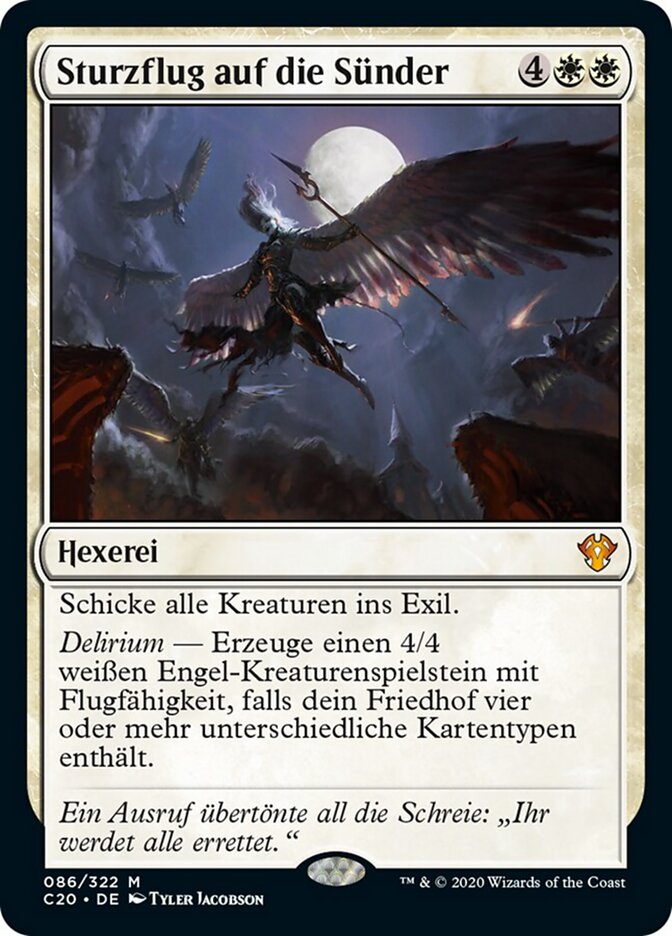 Sturzflug auf die Sünder