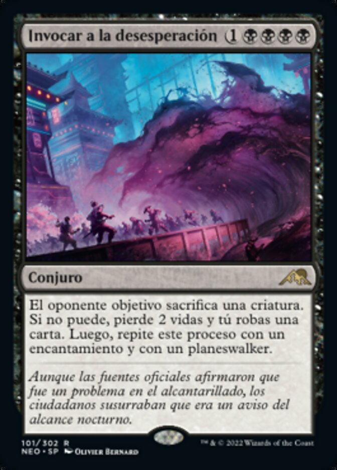 Invocar a la desesperación