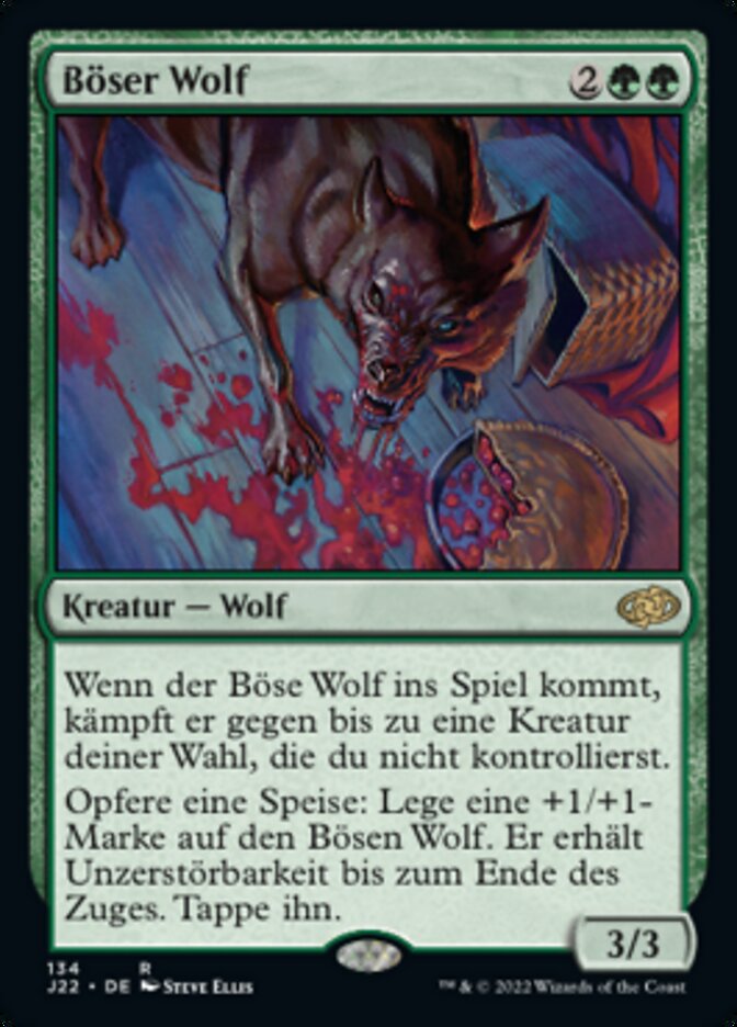 Böser Wolf