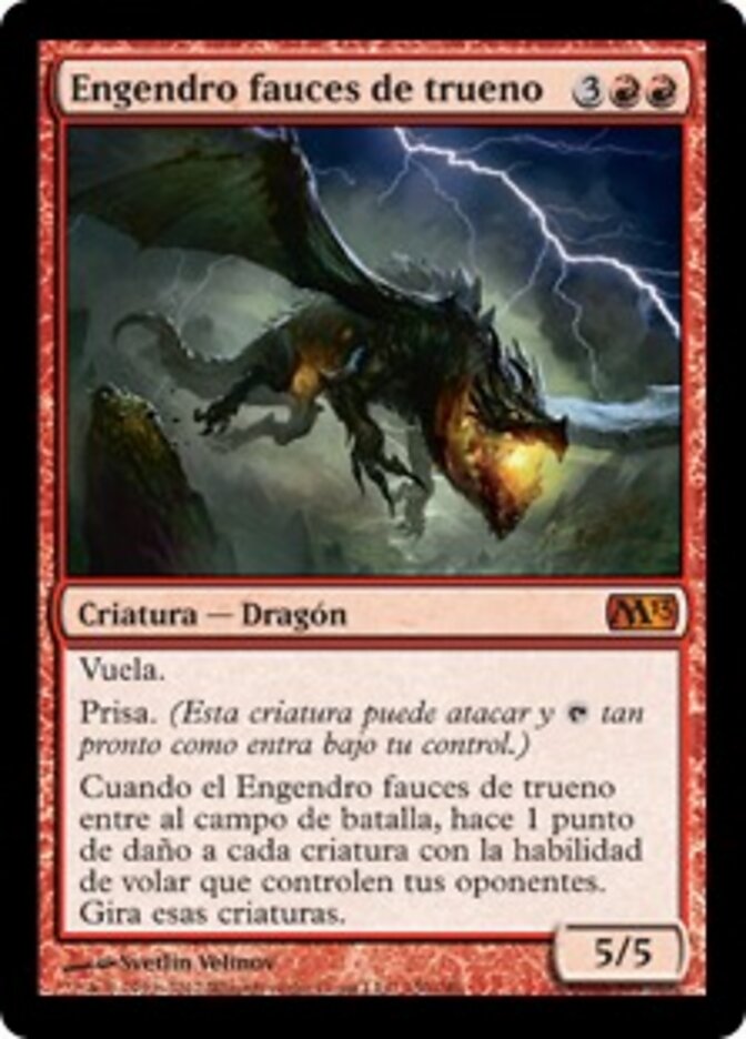 Engendro fauces de trueno