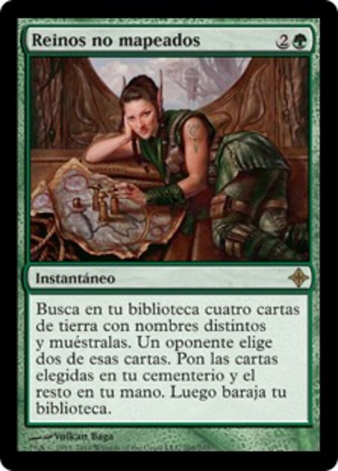 Reinos no mapeados