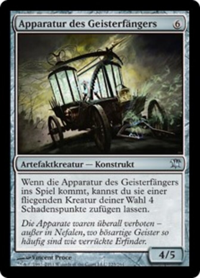 Apparatur des Geisterfängers