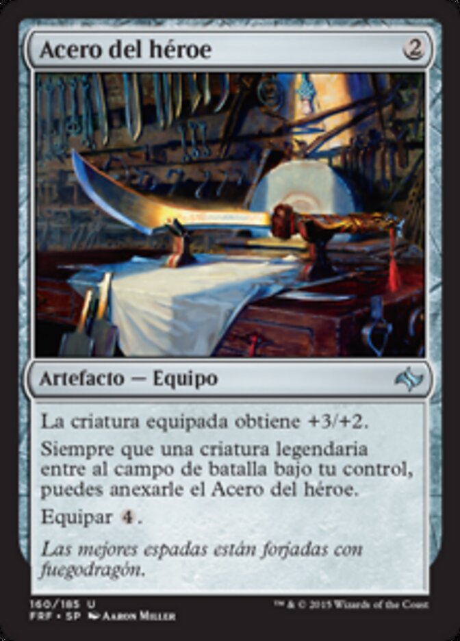 Acero del héroe