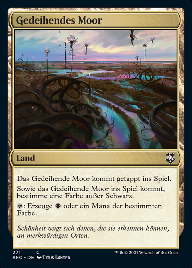 Gedeihendes Moor