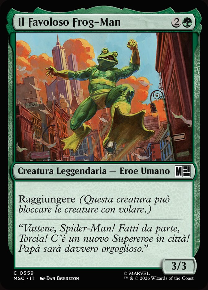 Il Favoloso Frog-Man