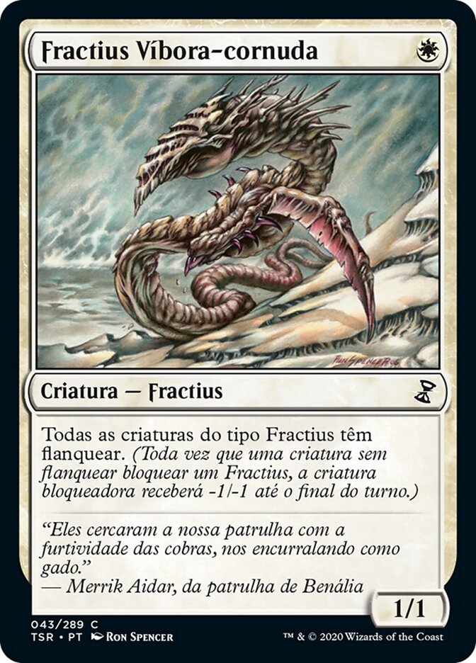 Fractius Víbora-cornuda