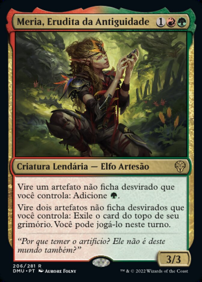 Meria, Erudita da Antiguidade