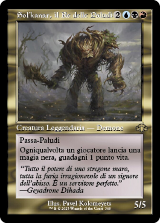 Sol'kanar, il Re delle Paludi