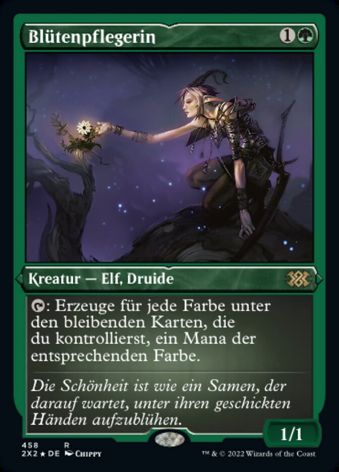 Blütenpflegerin