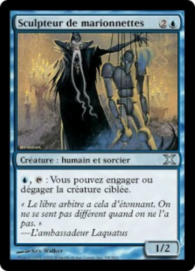 Sculpteur de marionnettes