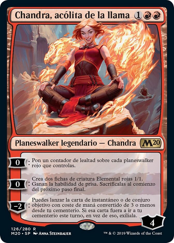 Chandra, acólita de la llama