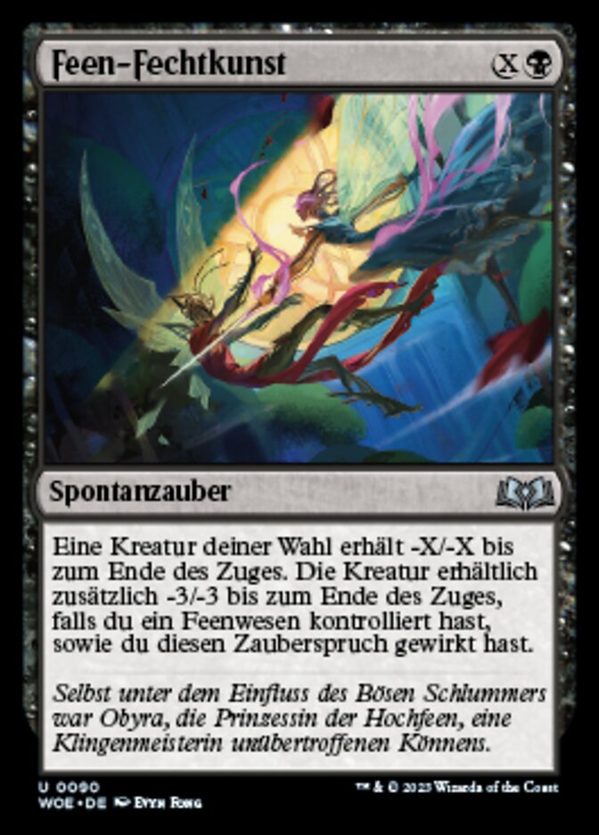 Feen-Fechtkunst