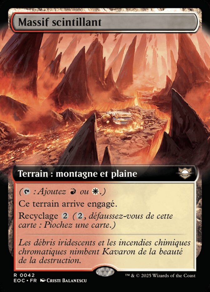 Massif scintillant