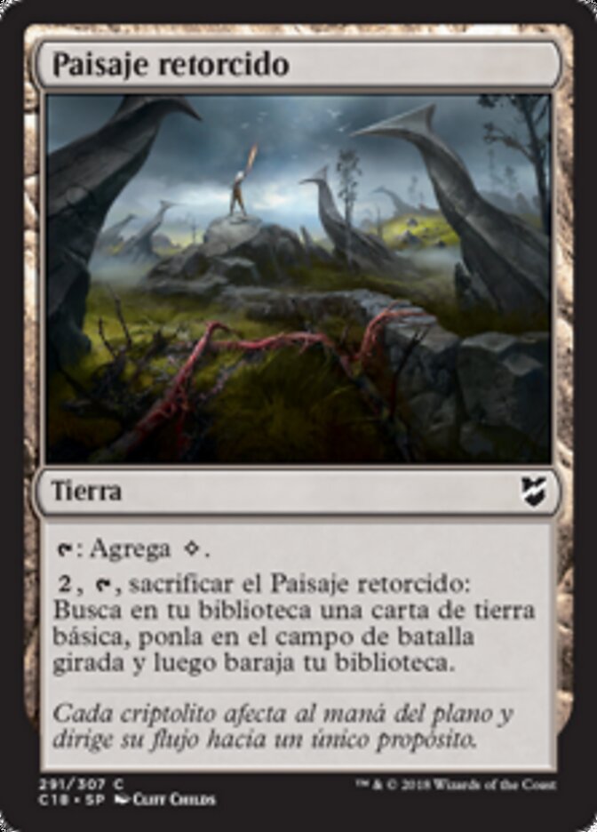 Paisaje retorcido