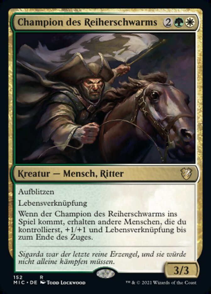 Champion des Reiherschwarms
