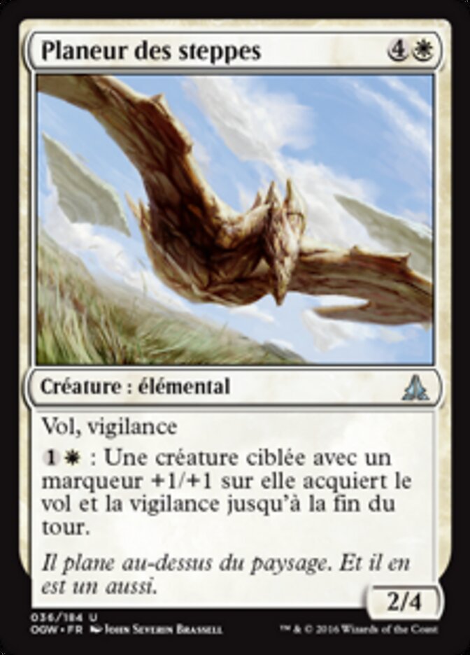 Planeur des steppes