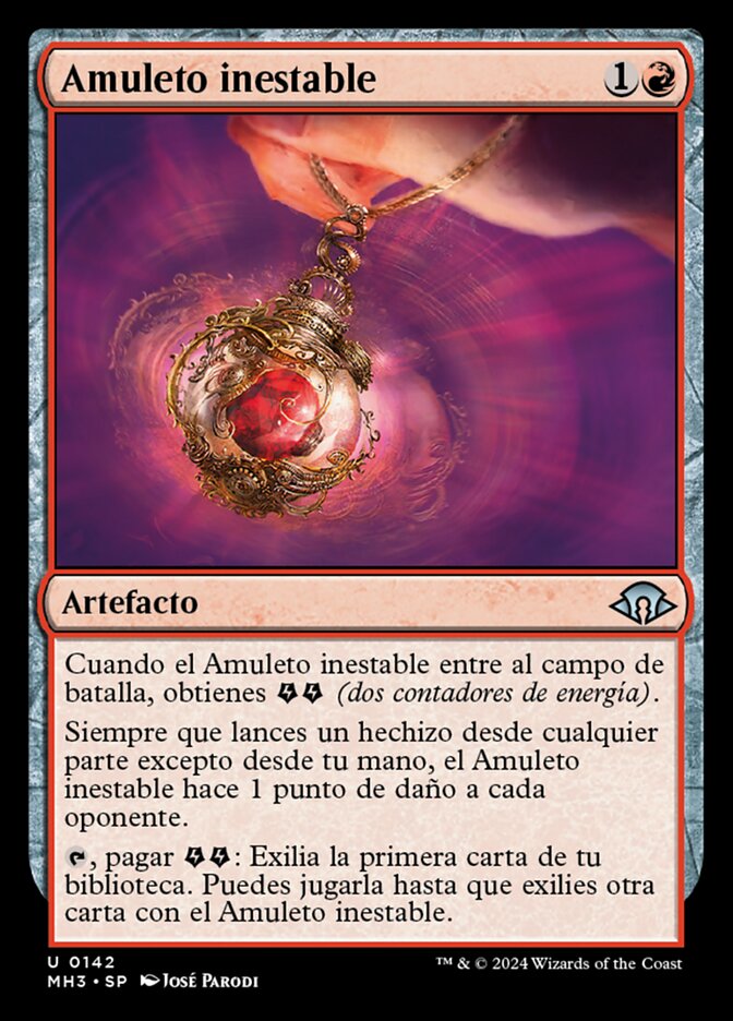 Amuleto inestable