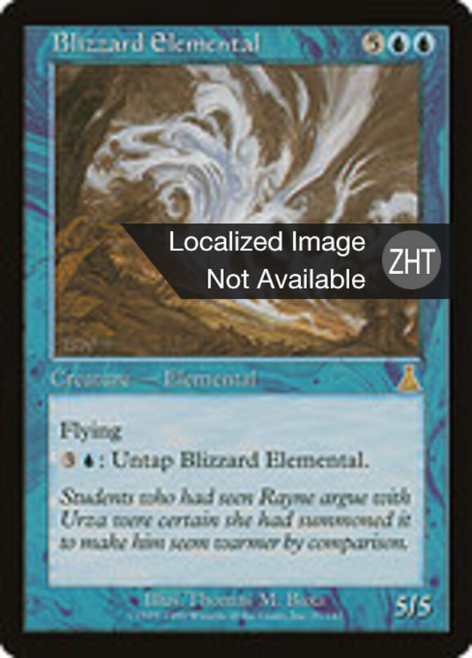 Blizzard Elemental