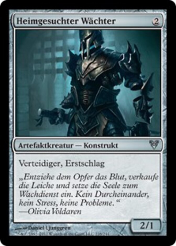 Heimgesuchter Wächter