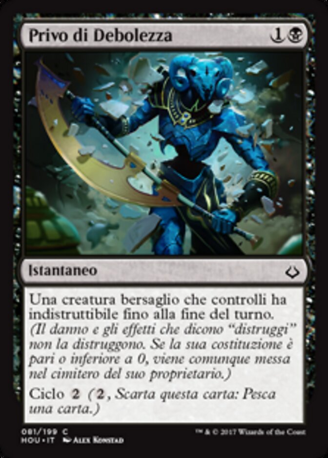 Privo di Debolezza