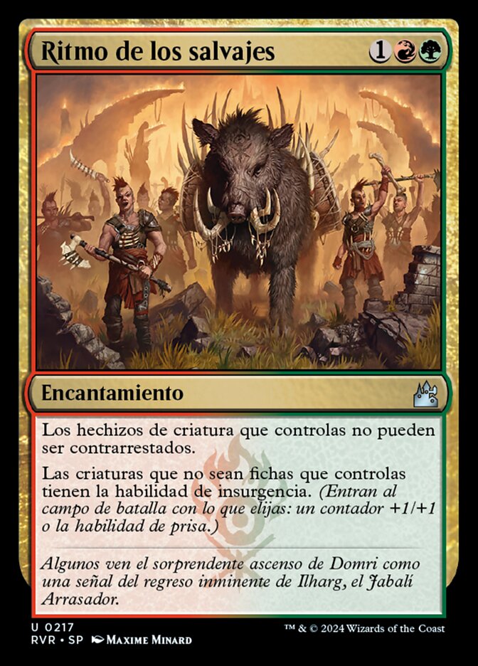 Ritmo de los salvajes