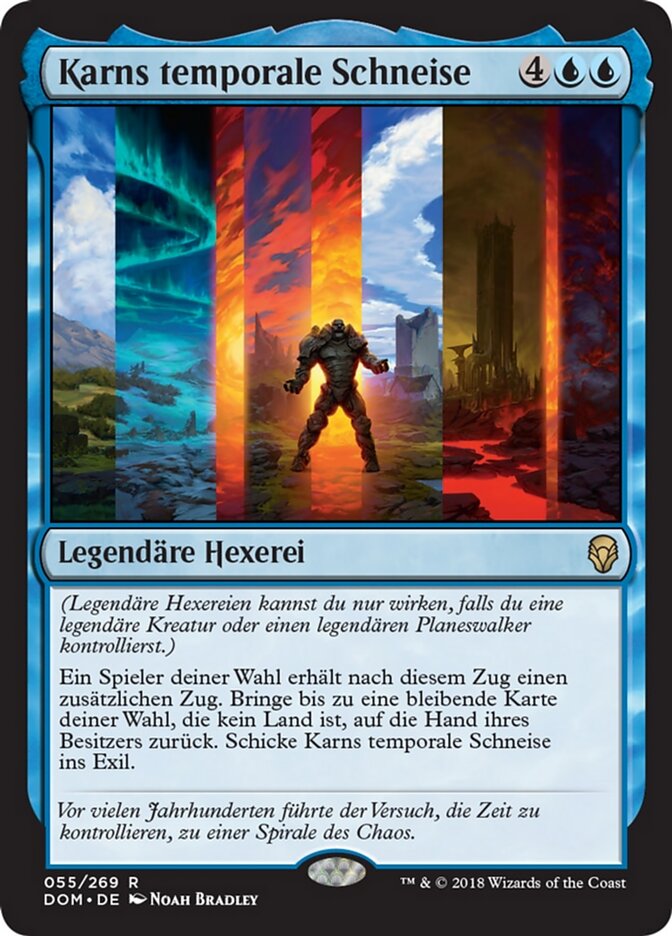 Karns temporale Schneise