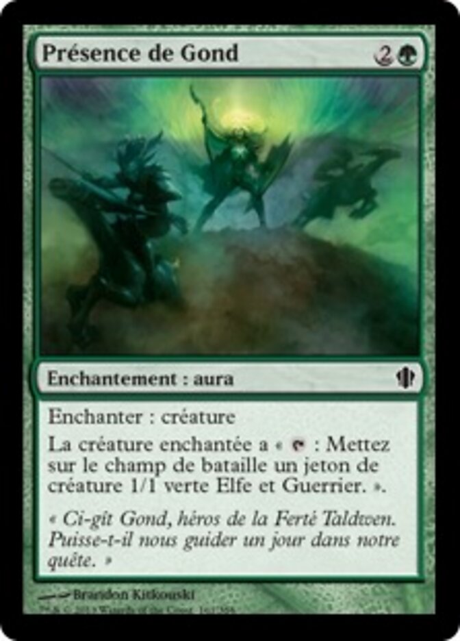 Présence de Gond