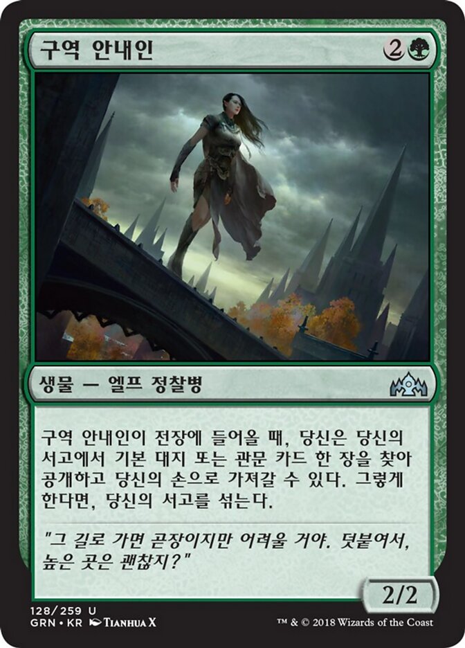 구역 안내인