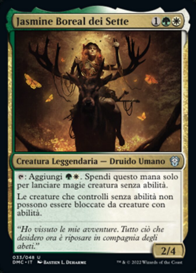 Jasmine Boreal dei Sette