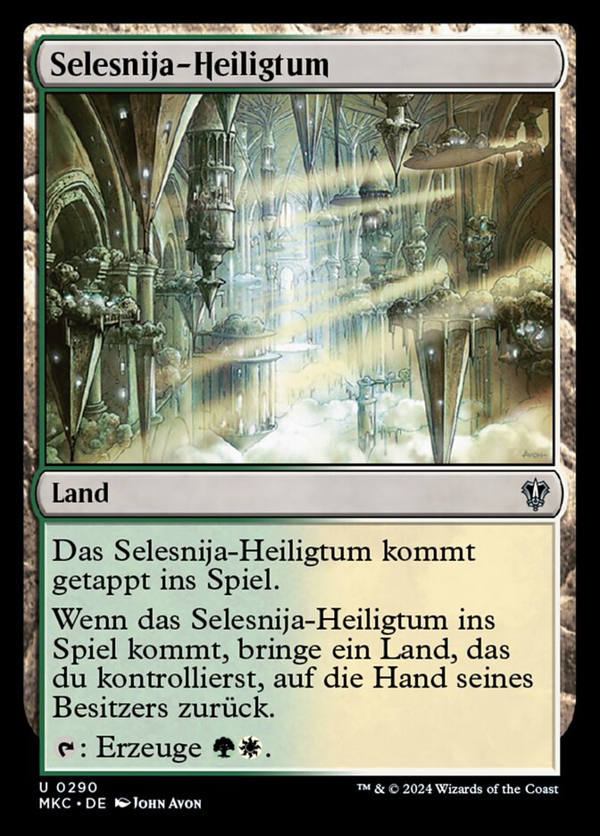Selesnija-Heiligtum