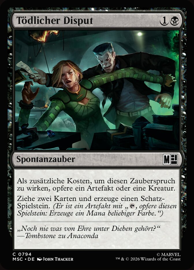 Tödlicher Disput