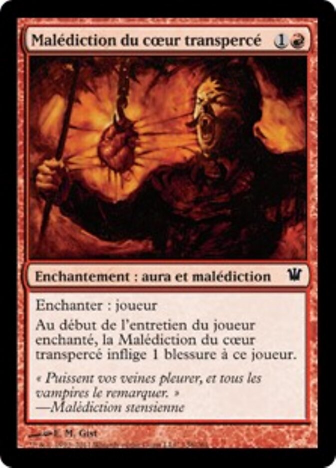 Malédiction du cœur transpercé
