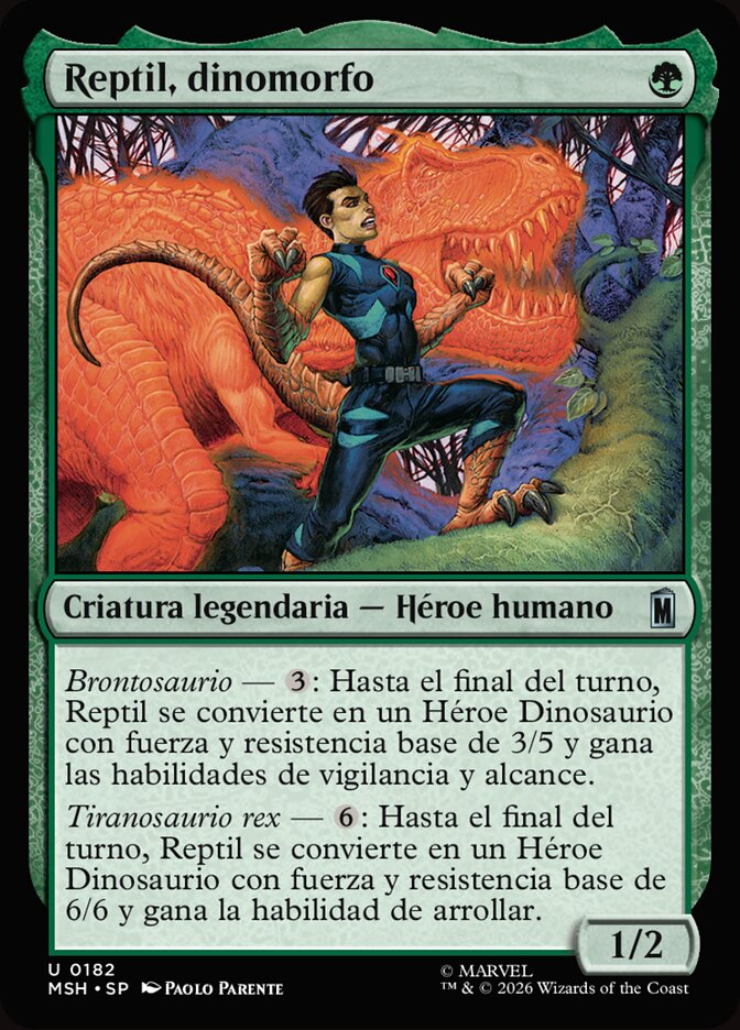 Reptil, dinomorfo