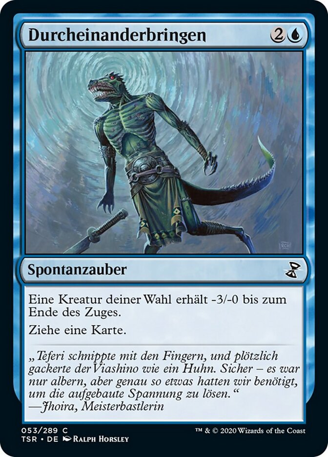 Durcheinanderbringen