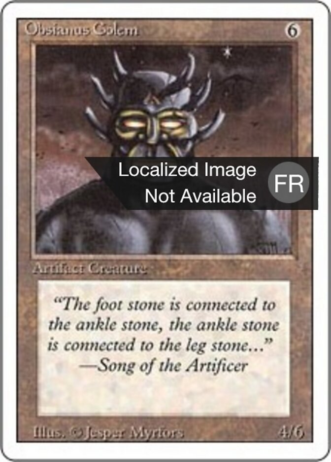 Golem d'obsianite