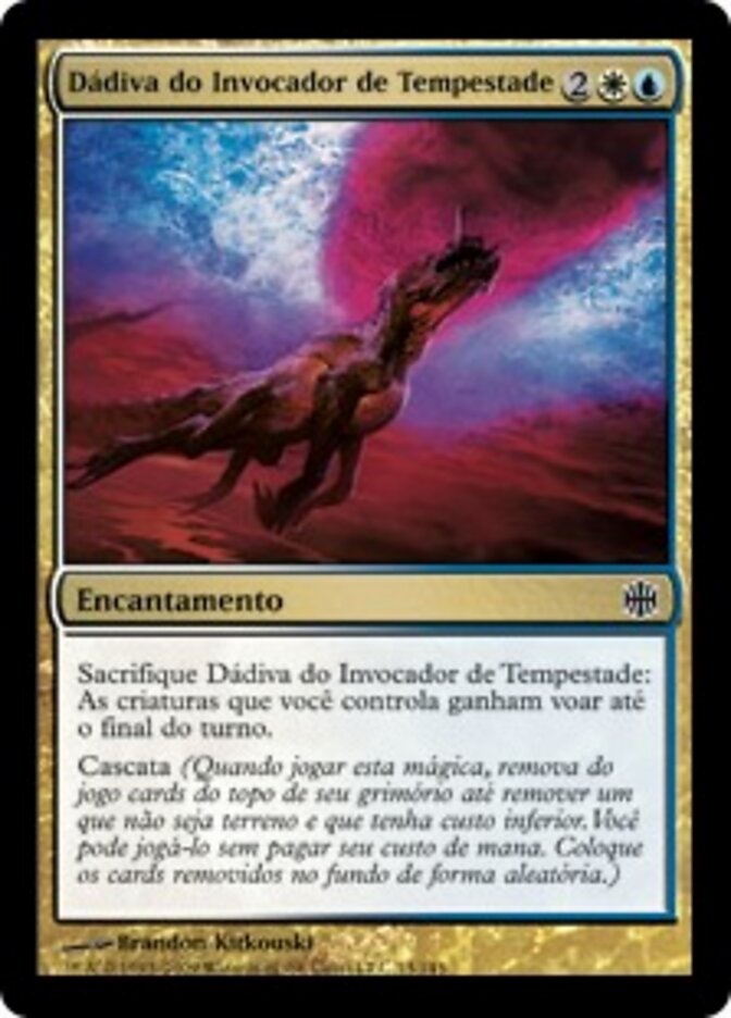 Dádiva do Invocador de Tempestade