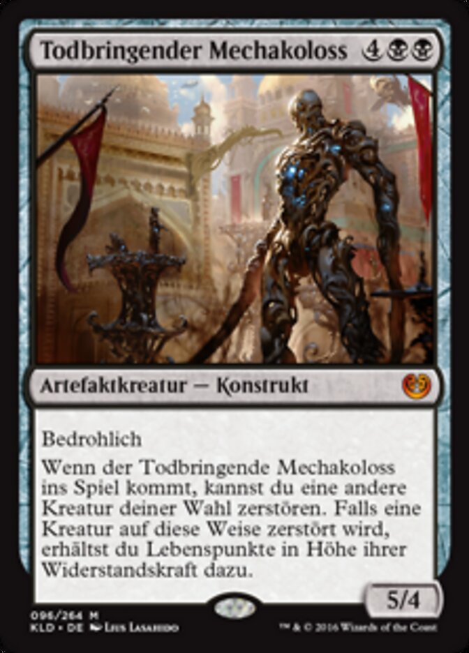 Todbringender Mechakoloss