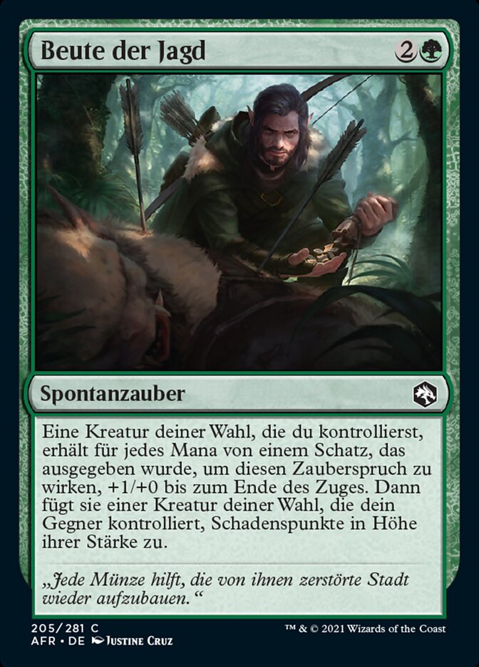 Beute der Jagd