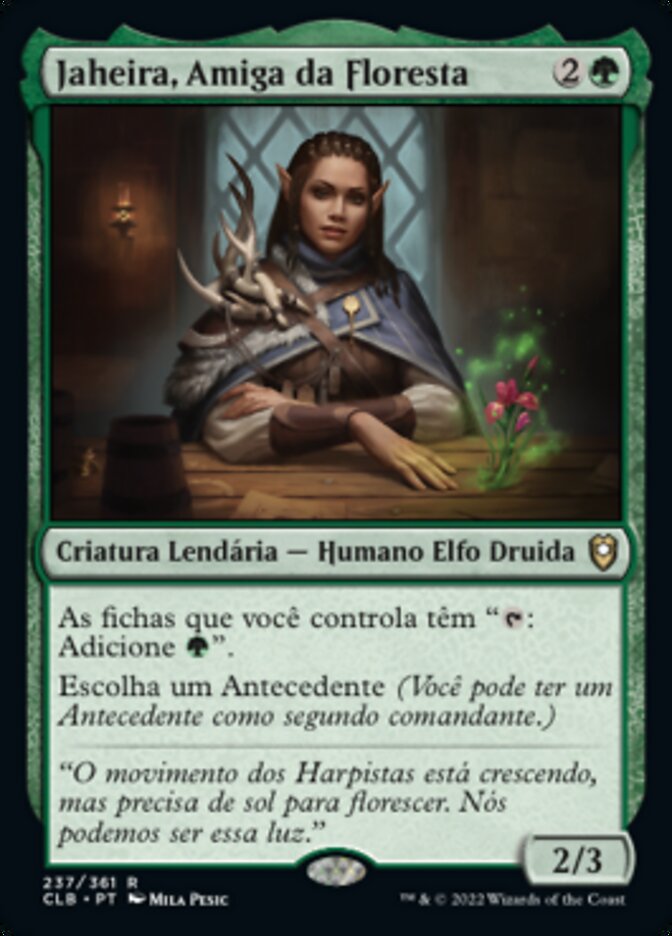 Jaheira, Amiga da Floresta
