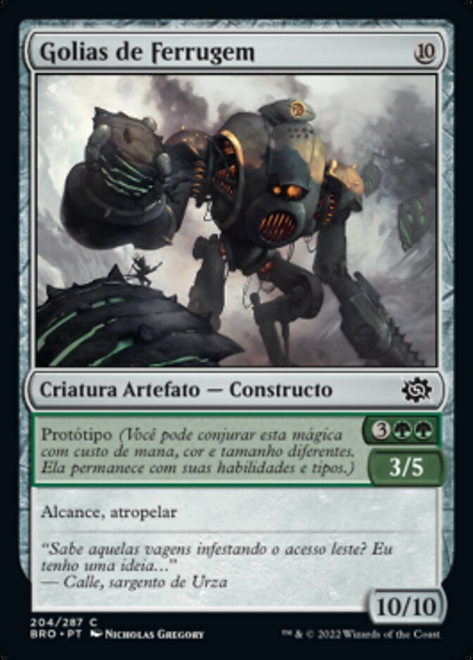 Golias de Ferrugem