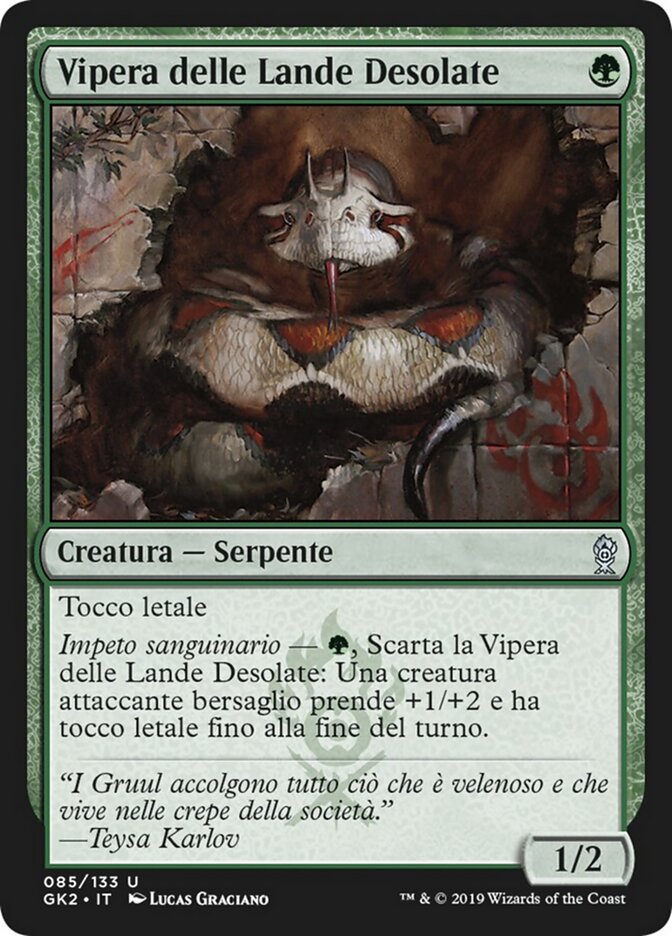 Vipera delle Lande Desolate