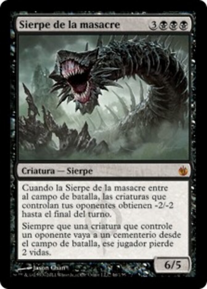 Sierpe de la masacre