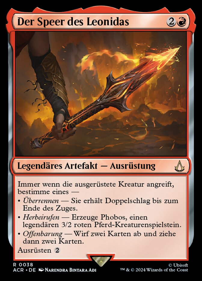 Der Speer des Leonidas