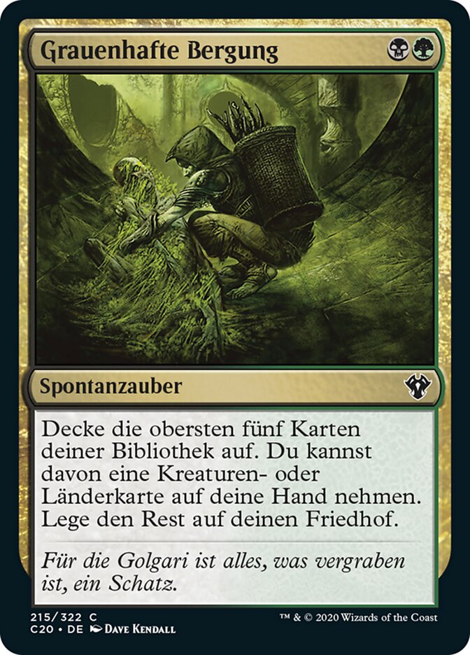 Grauenhafte Bergung