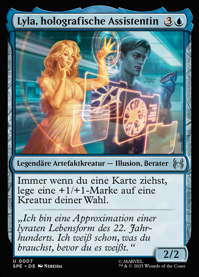 Lyla, holografische Assistentin
